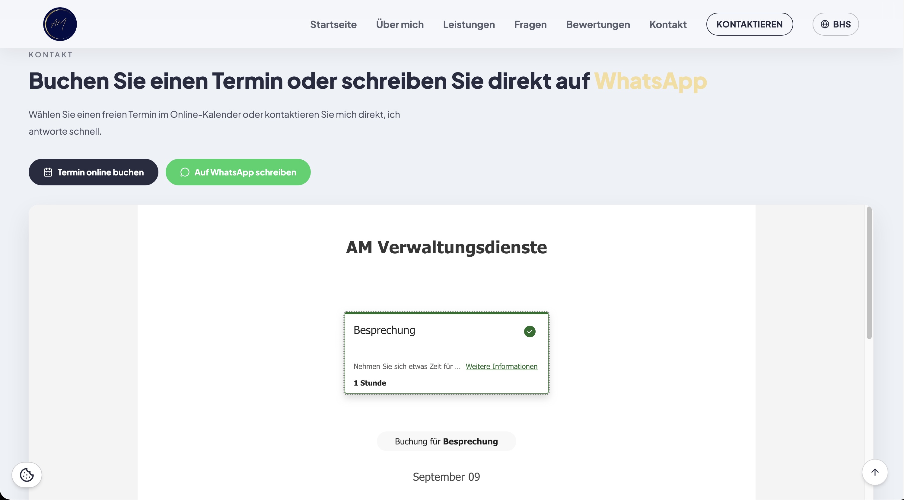 Zakazivanje termina na am-jobs.at